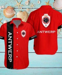 Royal Antwerp F.C Combo Hawaiian Shirt And Shorts For Men Women Summer Beach