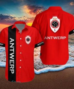 Royal Antwerp F.C Combo Hawaiian Shirt And Shorts For Men Women Summer Beach