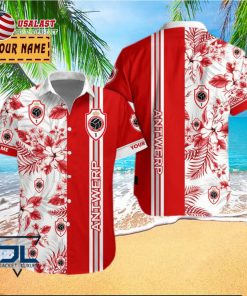 Royal Antwerp FC Personalized Pro League Hibiscus Hawaiian Shirt