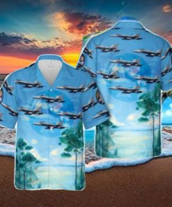 Royal Australian Air Force FA 18 Hornet No. 3 Squadron 3D Hawaiian Shirt Button Beach Shirt
