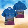Cherokee Georgia Cherokee County Fire and Emergency Services Button Up Hawaiian Shirt Beach Gift