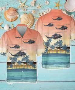 Royal Canadian Air Force 427 Special Operations Aviation Squadron Bell CH 146 Griffon Pocket Hawaiian Shirt Beach Shirt For Men Women