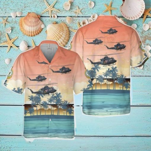 Royal Canadian Air Force 427 Special Operations Aviation Squadron Bell CH 146 Griffon Pocket Hawaiian Shirt Beach Shirt For Men Women