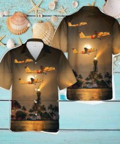 Royal Canadian Air Force CC 115 Buffalo aircraft Hawaiian Shirt Beach Shirt For Men Women