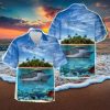 US Customs Service Sikorsky UH 60A Blackhawk 3D Hawaiian Shirt