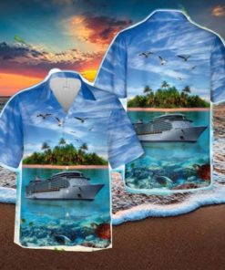 Royal Caribbean Cruises Liberty of the Seas Beach Hawaiian Shirt