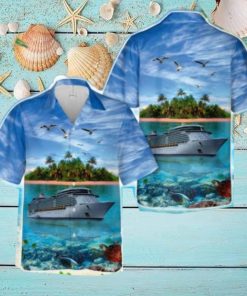 Royal Caribbean Cruises Liberty of the Seas Beach Hawaiian Shirt