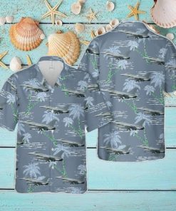 Royal Danish Air Force Eskadrille 727 F 16AM Fighting Falcon (401) Hawaiian Shirt