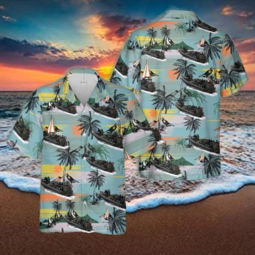 Royal Marines Inflatable Raiding Craft (IRC) Hawaiian Shirt