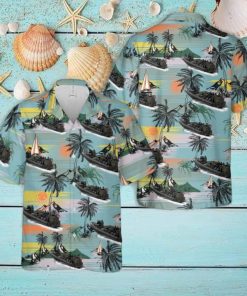Royal Marines Inflatable Raiding Craft (IRC) Hawaiian Shirt