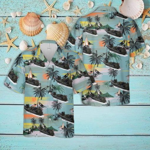 Royal Marines Inflatable Raiding Craft (IRC) Hawaiian Shirt