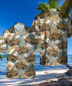 Royal Marines Jackal Coyote Summer Aloha hawaiian shirt