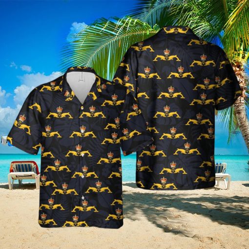 Royal Navy Dolphins Badge Hawaiian Shirt