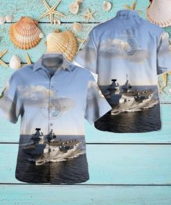 Royal Navy HMS Queen Elizabeth (R08) Hawaiian Shirt