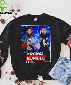 Royal Rumble 2023 Roman Reigns vs Kevin Owens poster shirtexas Rattlesnake logo shirt