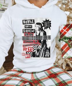 Royal and the serpent rats or die 2023 tour world tour london camden assembly hoodie, sweater, longsleeve, shirt v-neck, t-shirt