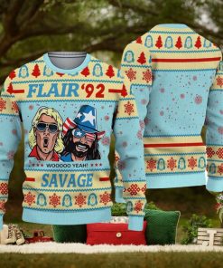 Flair 92 Savage Ugly Christmas Sweater