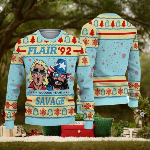 Flair 92 Savage Ugly Christmas Sweater