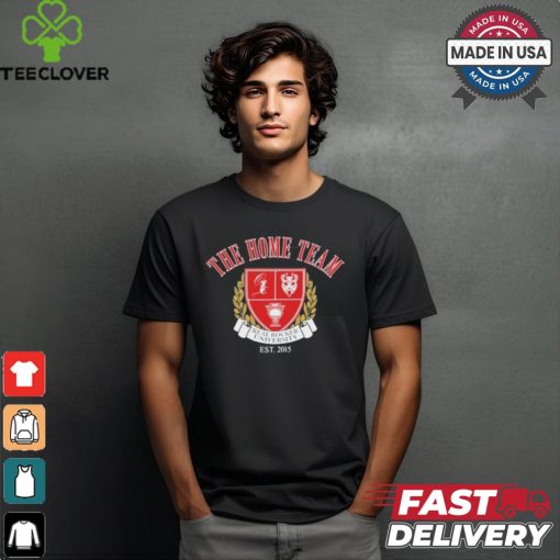 Rru crest the home team real rocker university T shirt