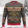 Horror Freddy Krueger Christmas Gift Ugly Xmas Wool Knitted Sweater