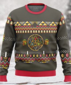 Rubies The Legend Of Zelda Christmas Ugly Wool Knitted Sweater