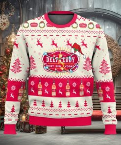 Ruby Red Vodka Ugly Christmas Sweater
