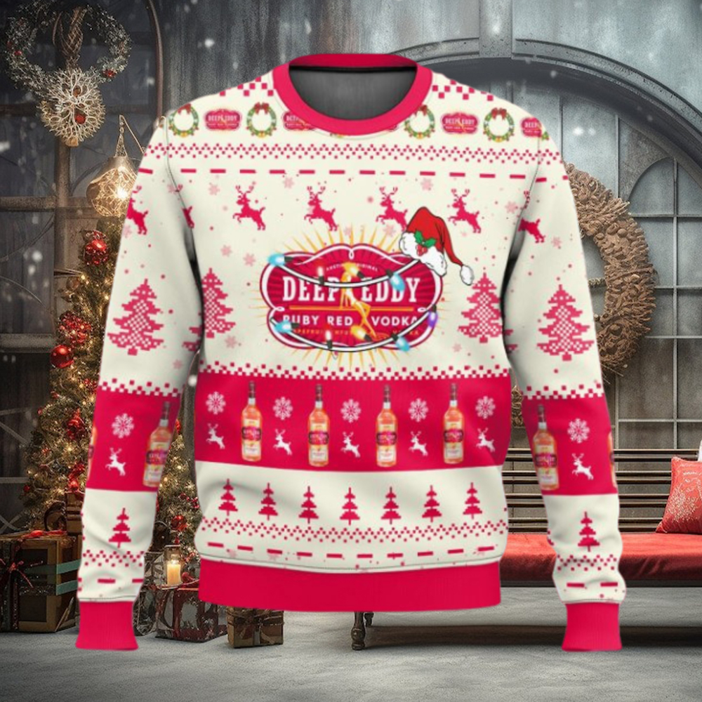 Ruby Red Vodka Ugly Christmas Sweater Ruby Red Vodka Ugly Christmas Sweater