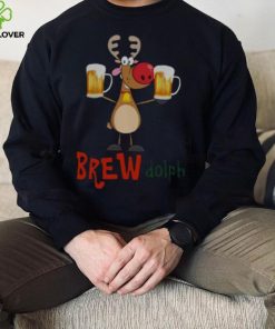 Rudolph Christmas Shirts, Funny Christmas T For Beer Lovers