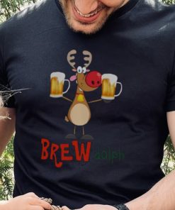 Rudolph Christmas Shirts, Funny Christmas T For Beer Lovers