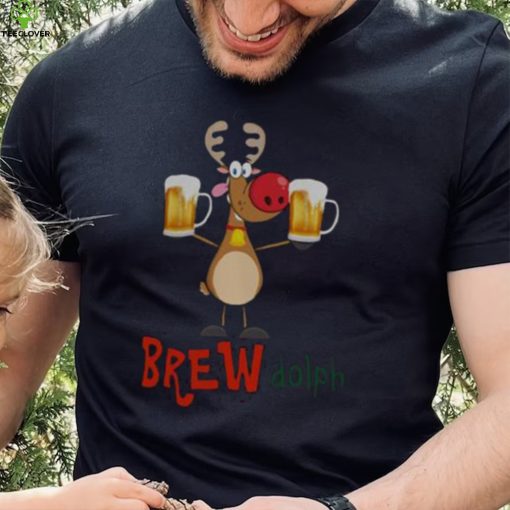 Rudolph Christmas Shirts, Funny Christmas T For Beer Lovers