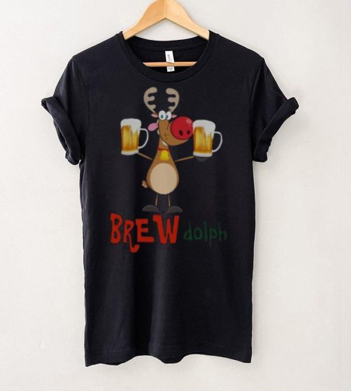 Rudolph Christmas Shirts, Funny Christmas T For Beer Lovers
