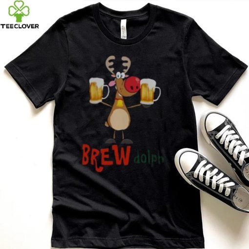 Rudolph Christmas Shirts, Funny Christmas T For Beer Lovers