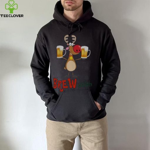 Rudolph Christmas Shirts, Funny Christmas T For Beer Lovers