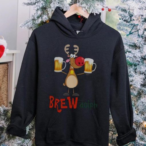 Rudolph Christmas Shirts, Funny Christmas T For Beer Lovers