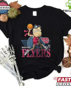 Rudy Dayton Flyers basketball shirt
