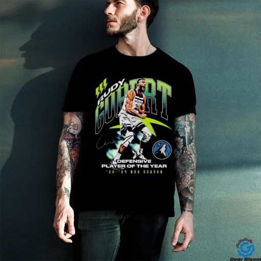 Rudy Gobert Minnesota Timberwolves 2024 NBA DPOY Award shirt