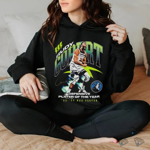 Rudy Gobert Minnesota Timberwolves 2024 NBA DPOY Award shirt