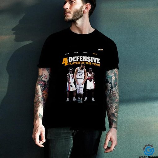 Rudy Gobert wins his 4x Defensive Player of the Year hoodie, sweater, longsleeve, shirt v-neck, t-shirt