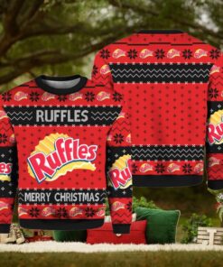 Rufffles Snack Brand Ugly Christmas Sweater