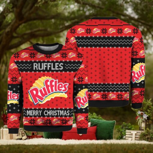 Rufffles Snack Brand Ugly Christmas Sweater