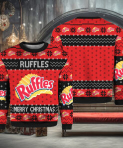 Rufffles Snack Brand Ugly Christmas Sweater