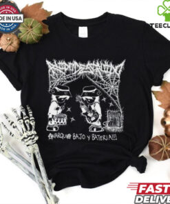 Ruido Destruido Anarquía Bajo Y Bateria Shirt