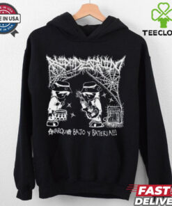 Ruido Destruido Anarquía Bajo Y Bateria Shirt