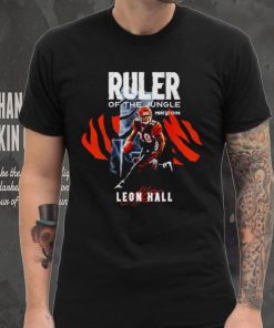 Ruler of the jungle Leon Hall signature shirt