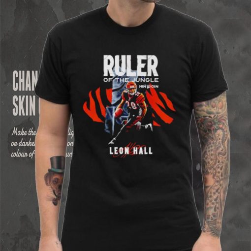 Ruler of the jungle Leon Hall signature shirt