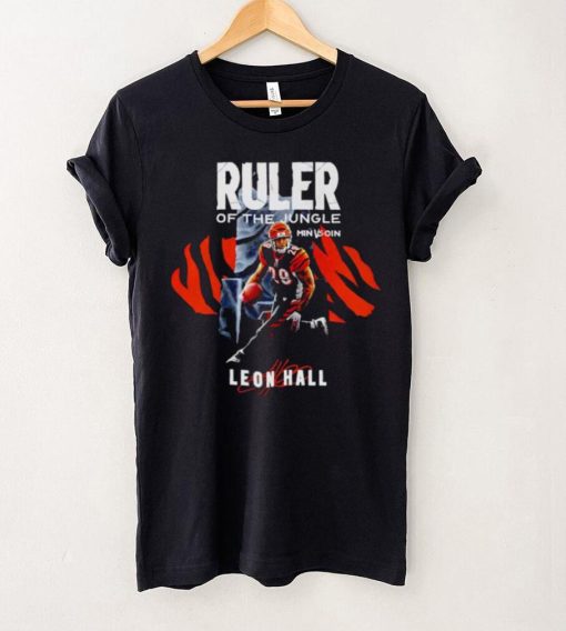 Ruler of the jungle Leon Hall signature shirt