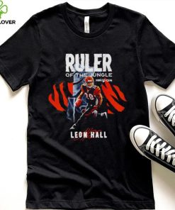 Ruler of the jungle Leon Hall signature shirt