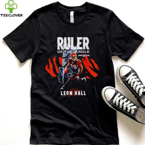 Ruler of the jungle Leon Hall signature shirt
