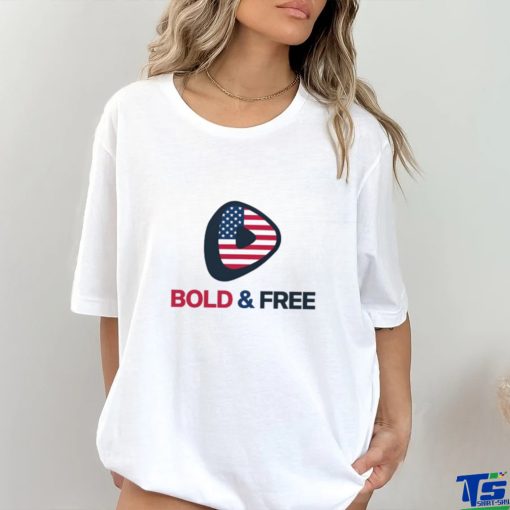 Rumble Bold & Free Usa T Shirt