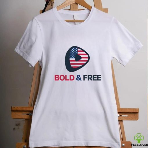 Rumble Bold & Free Usa T Shirt